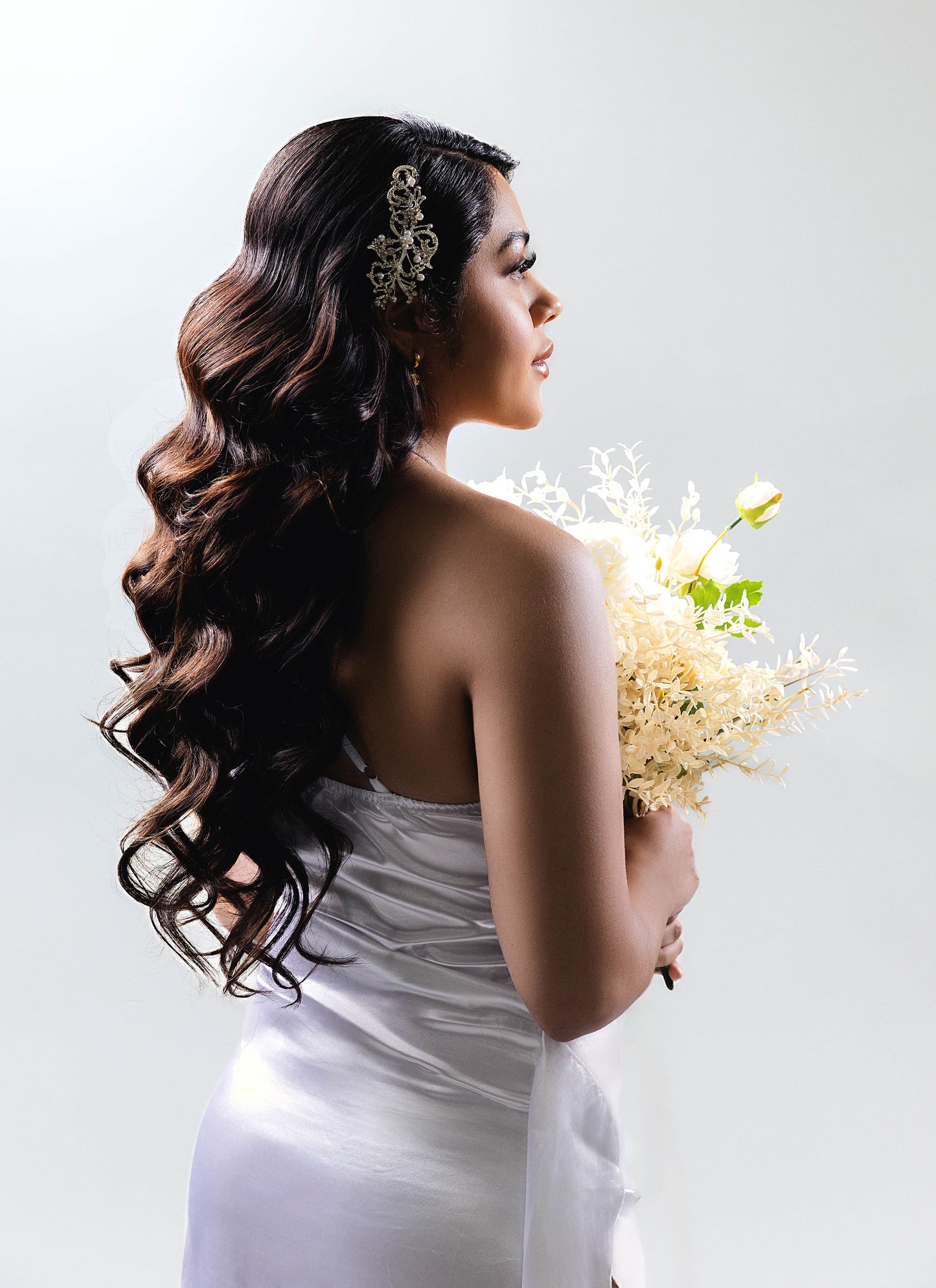 DARK BROWN CLIP IN EXTENSION