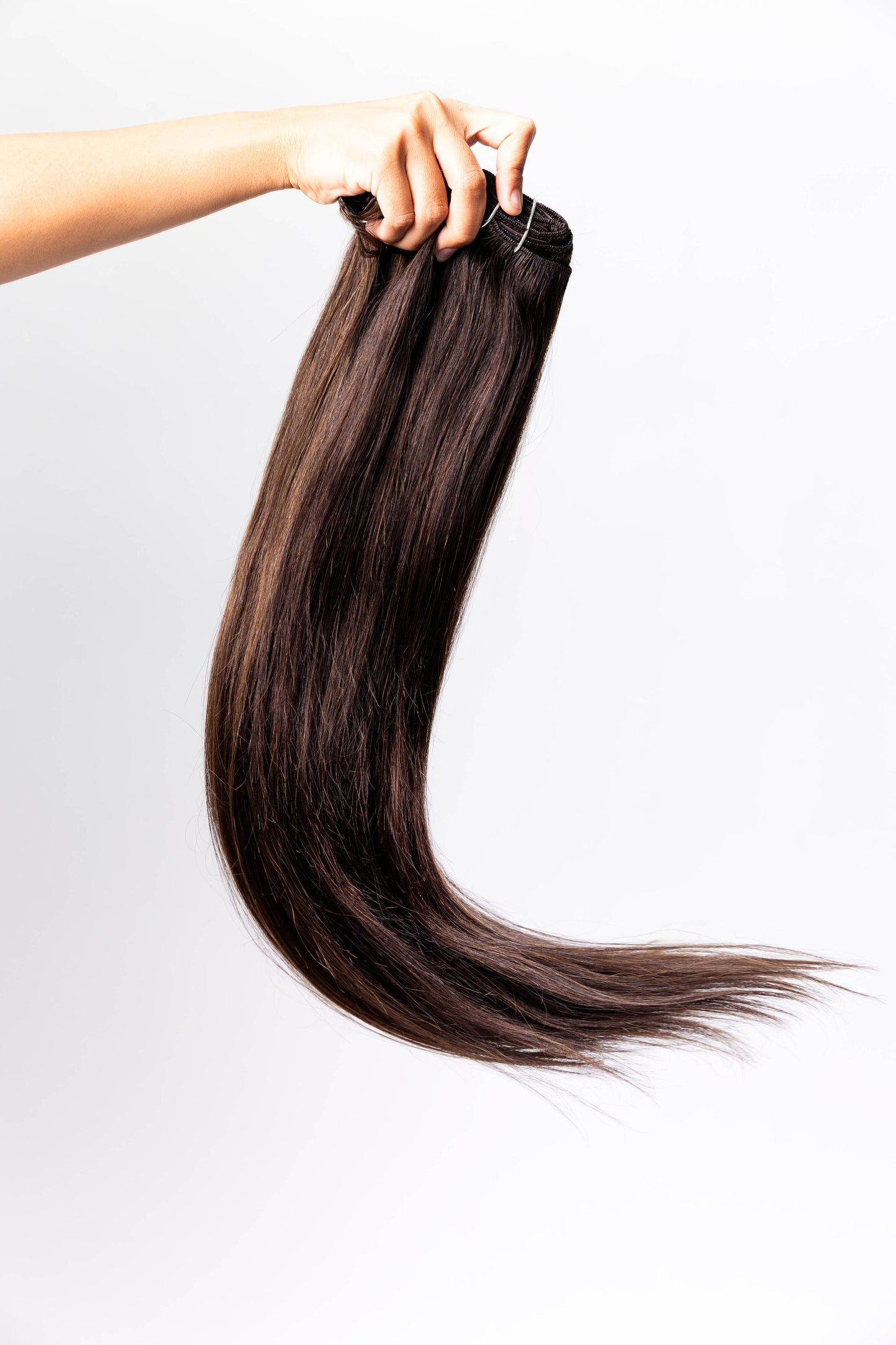 LIGHT BROWN CLIP IN EXTENSION